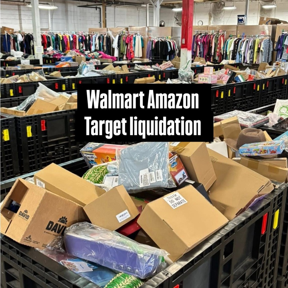 Mystery Box 50 pcs return OverStock walmart amazon target Marshall’s Tj maxx